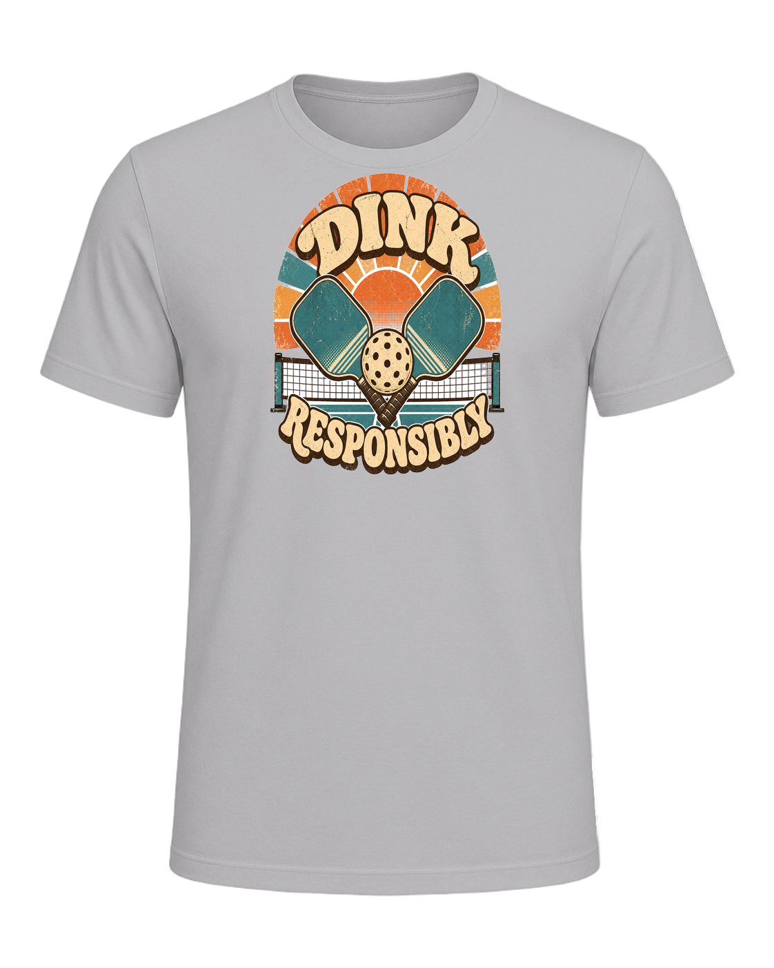 DINK RESPONSIBLY — Athletic Heather