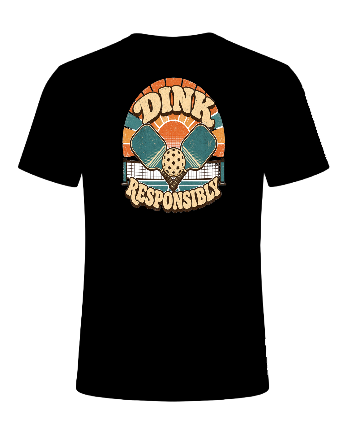 DINK RESPONSIBLY — Black