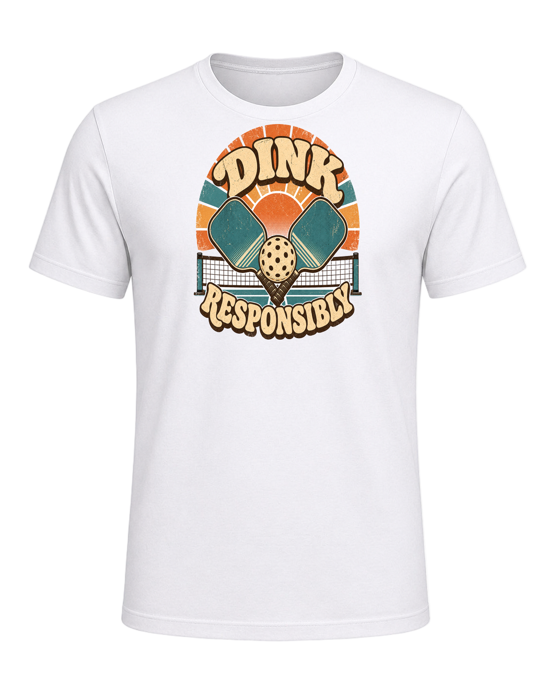DINK RESPONSIBLY — White