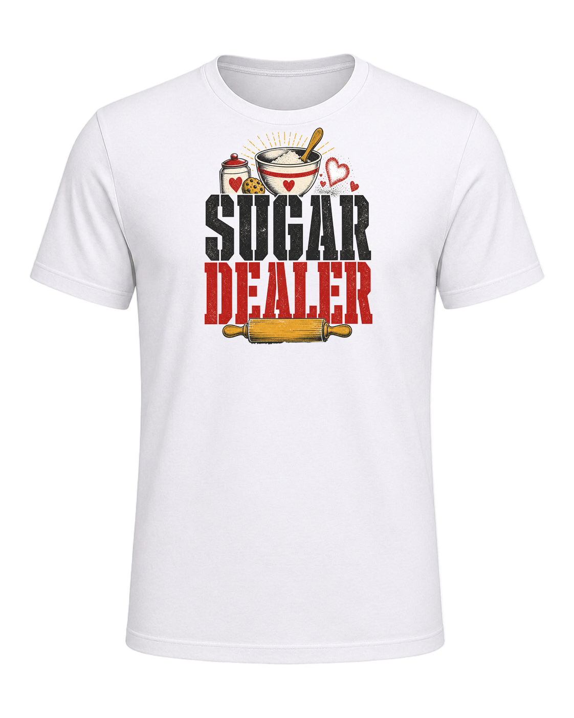 SUGAR DEALER — White