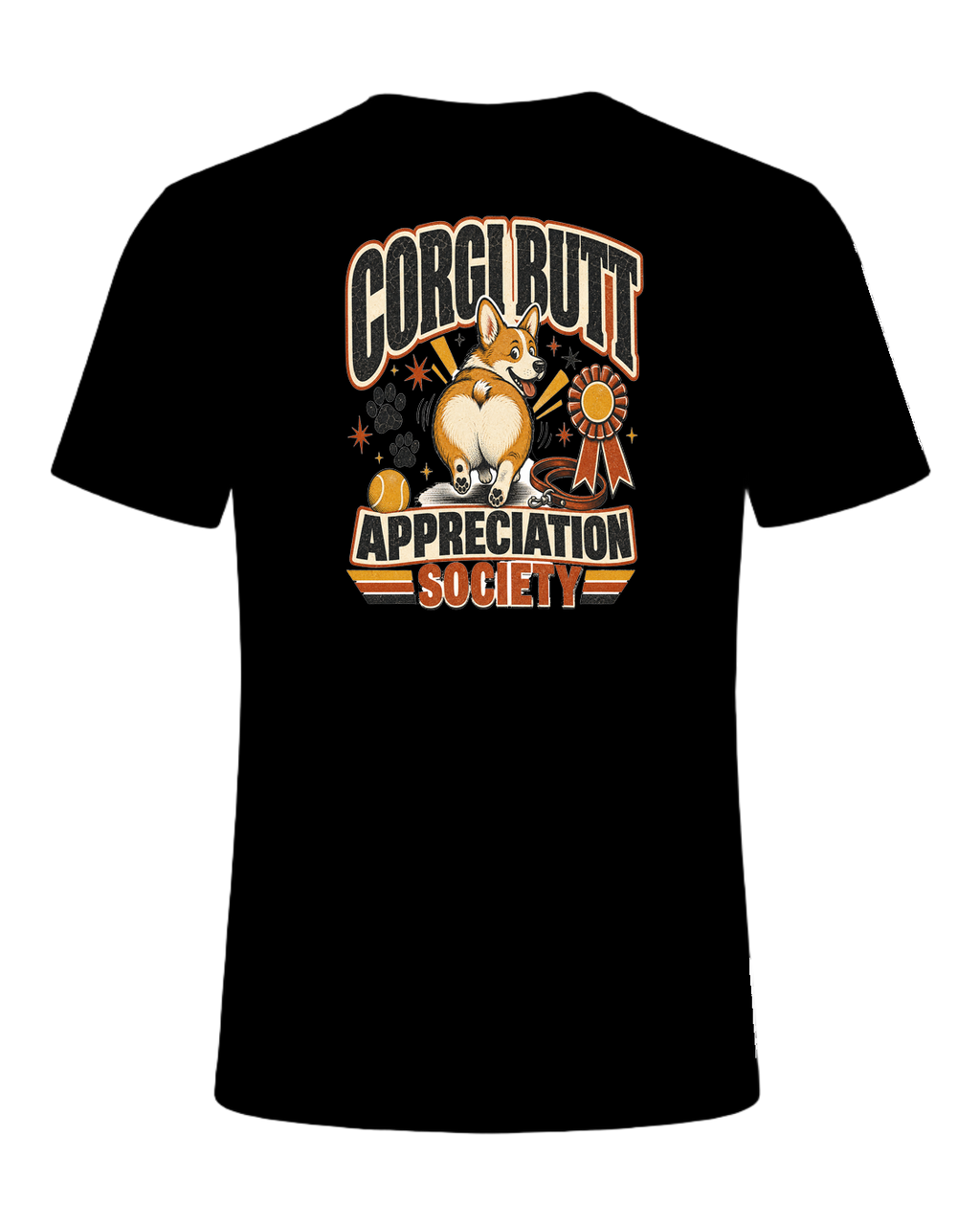 Corgi Butt Appreciation Society — Black
