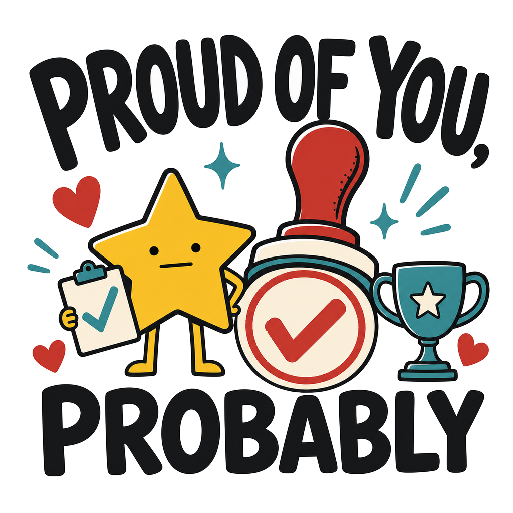 PROUD OF YOU, PROBABLY
