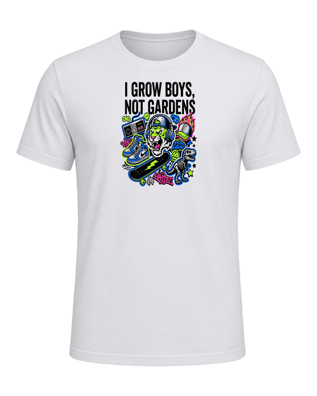 I grow boys, not gardens — Ash