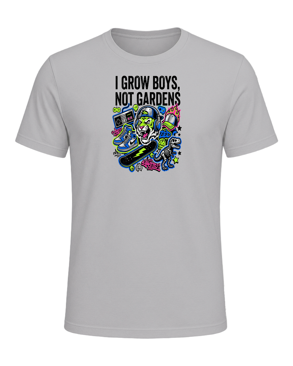 I grow boys, not gardens — Athletic Heather