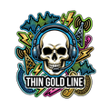 Thin gold line