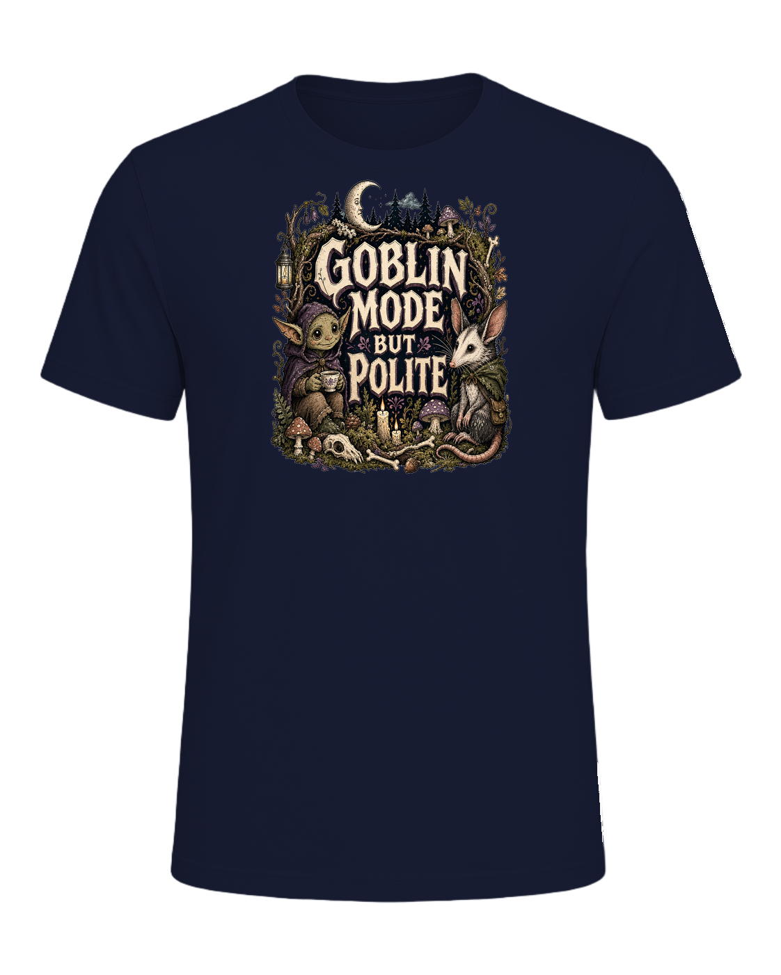 GOBLIN MODE BUT POLITE — Navy