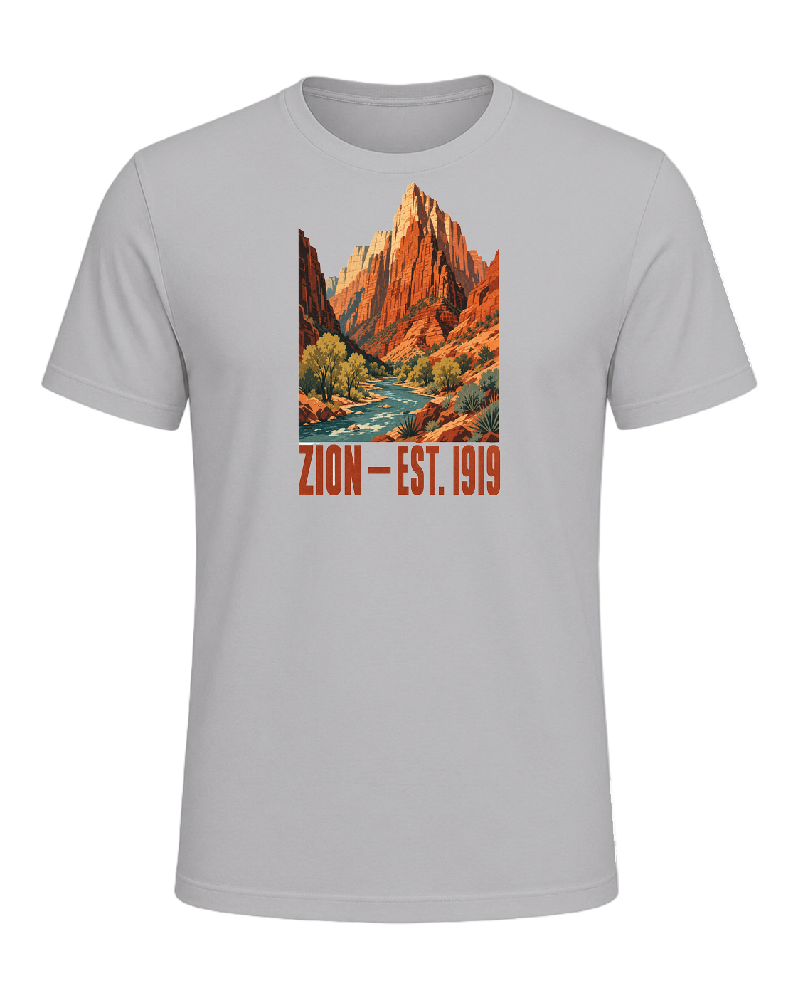 National Park Specific (WPA Style) — Athletic Heather
