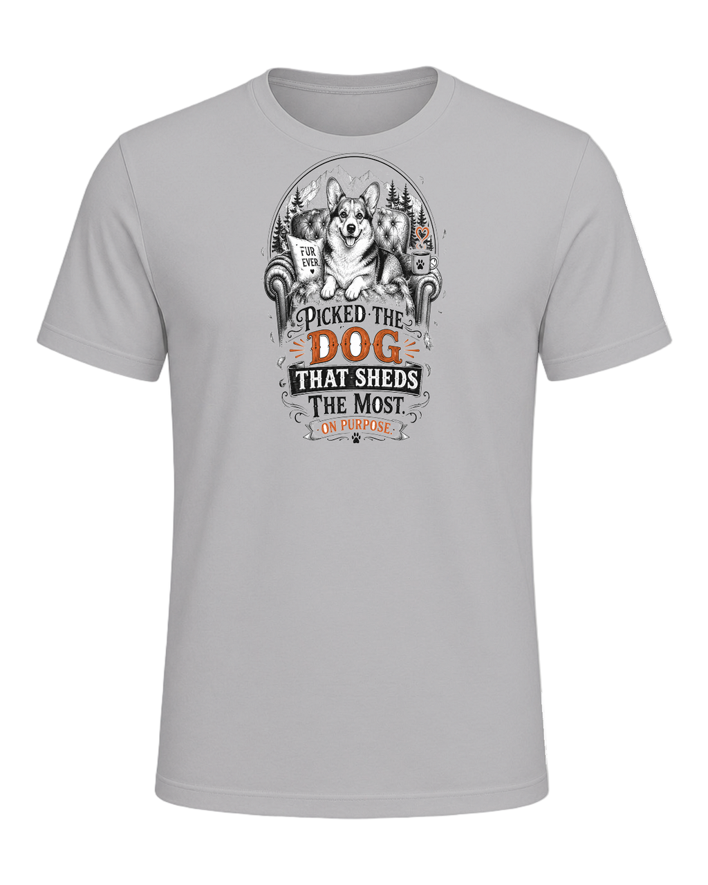 Picked the Dog That Sheds the Most. On Purpose. — Athletic Heather