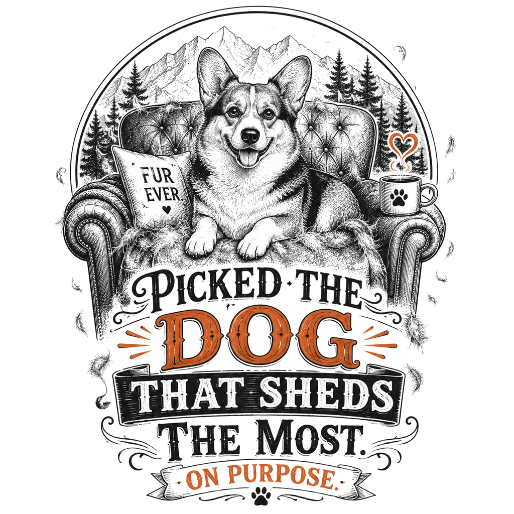 Picked the Dog That Sheds the Most. On Purpose.