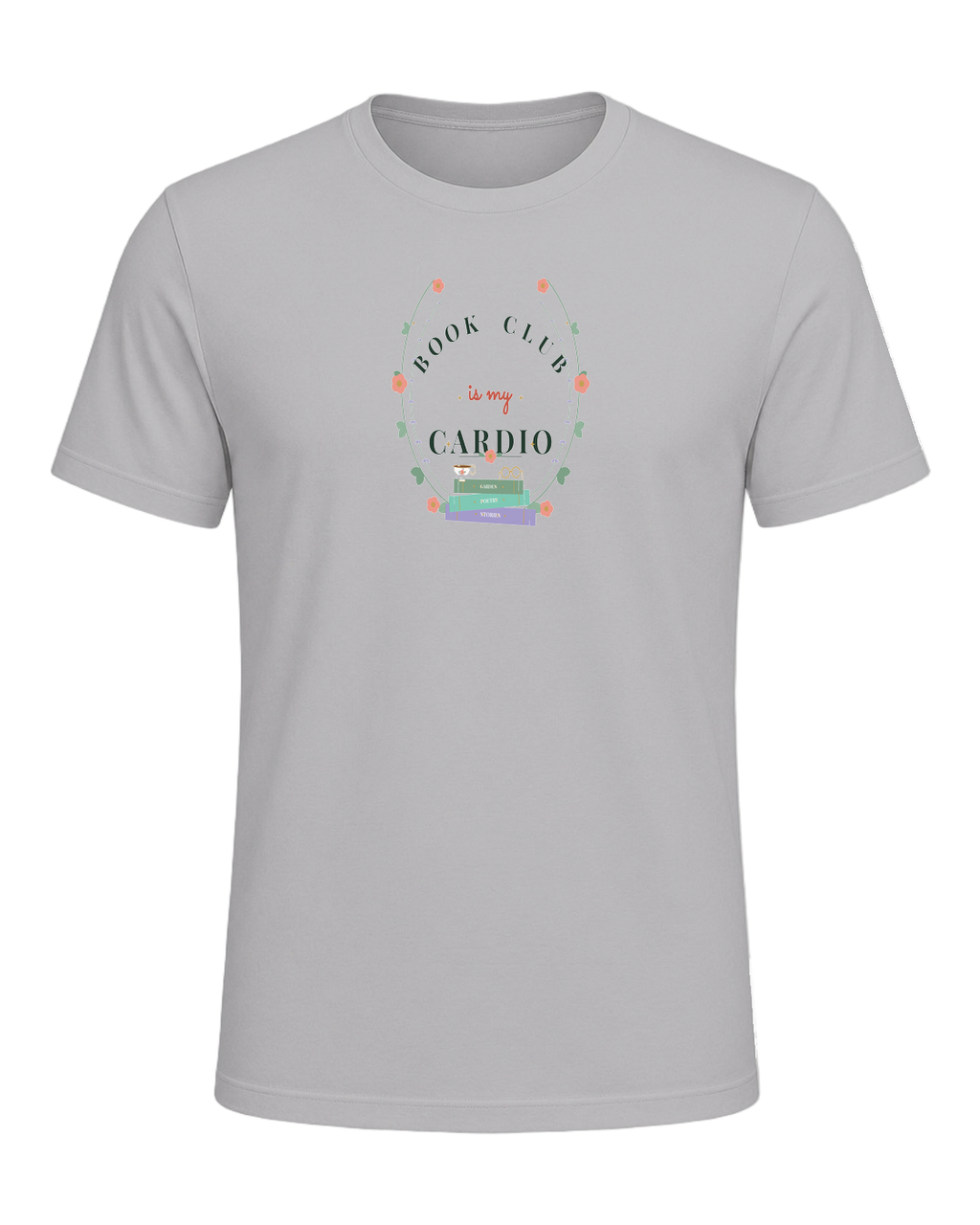 BOOK CLUB IS MY CARDIO — Athletic Heather