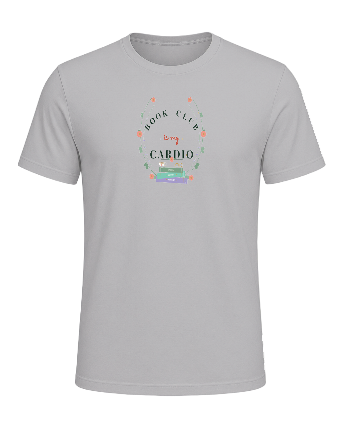 BOOK CLUB IS MY CARDIO — Athletic Heather