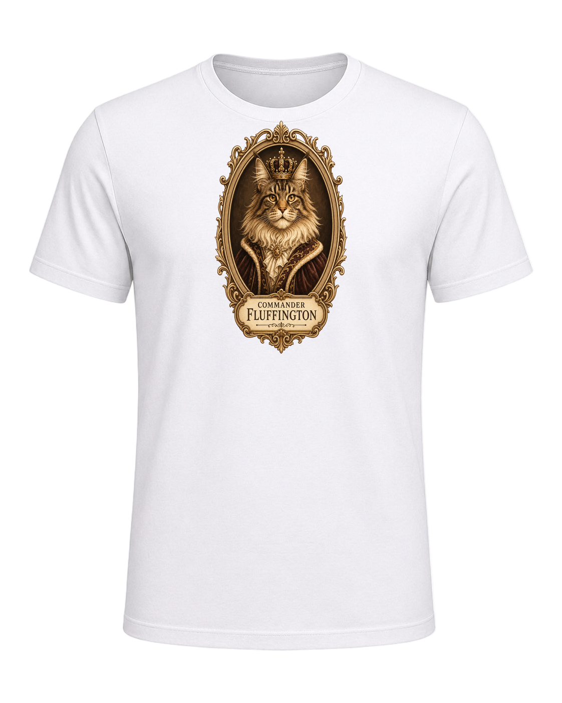 Maine Coon Royalty — White