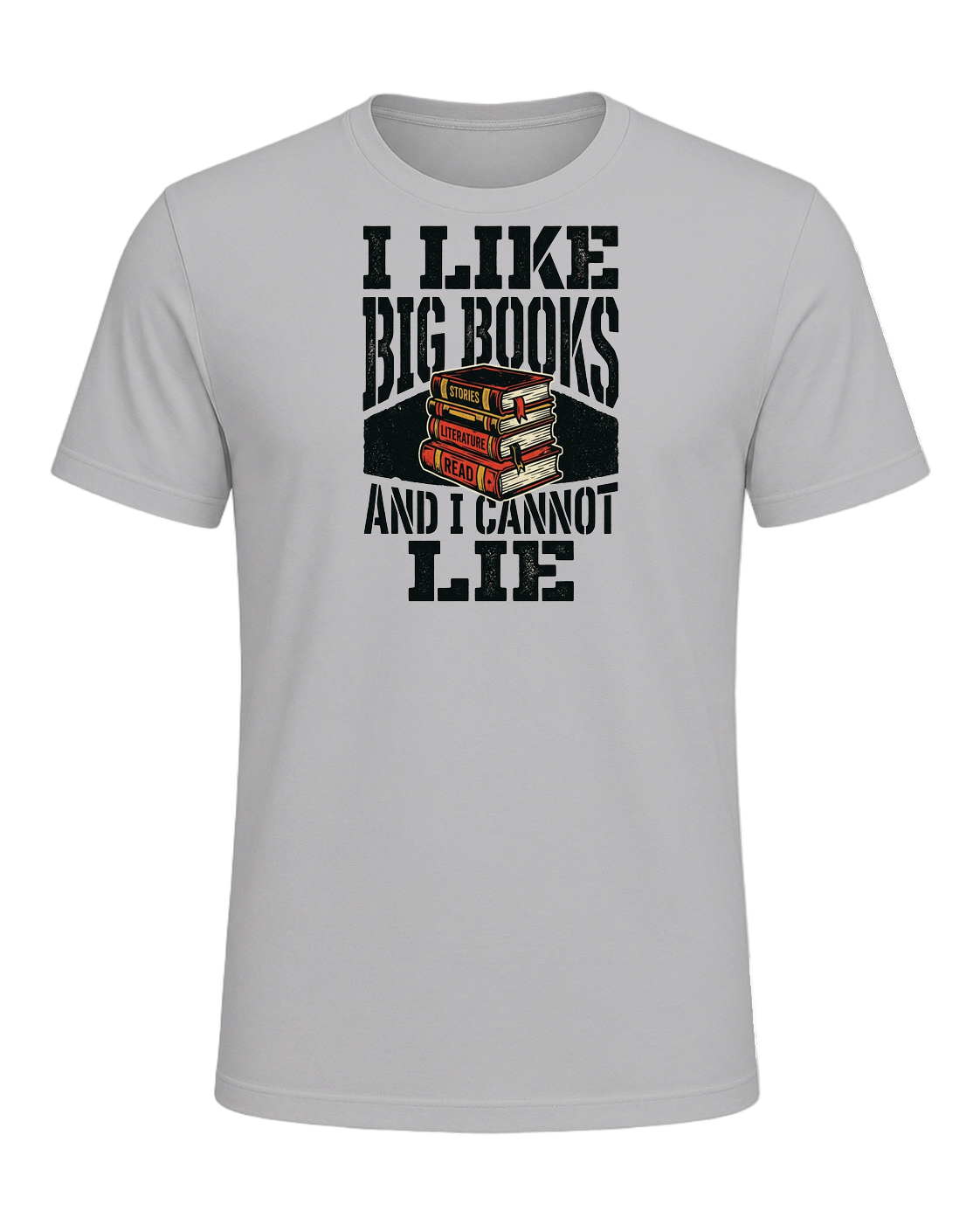 I LIKE BIG BOOKS AND I CANNOT LIE — Athletic Heather