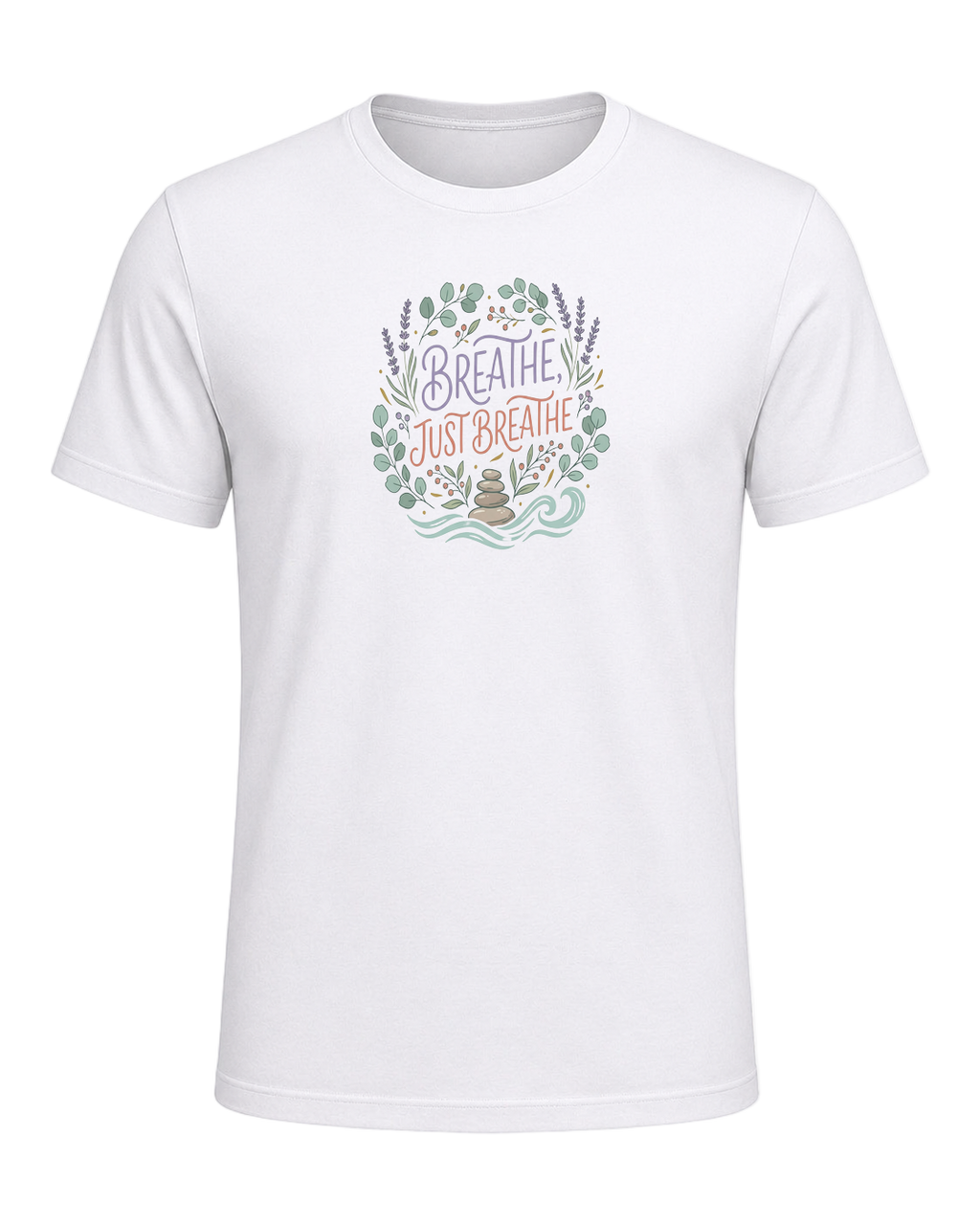 BREATHE, JUST BREATHE — White