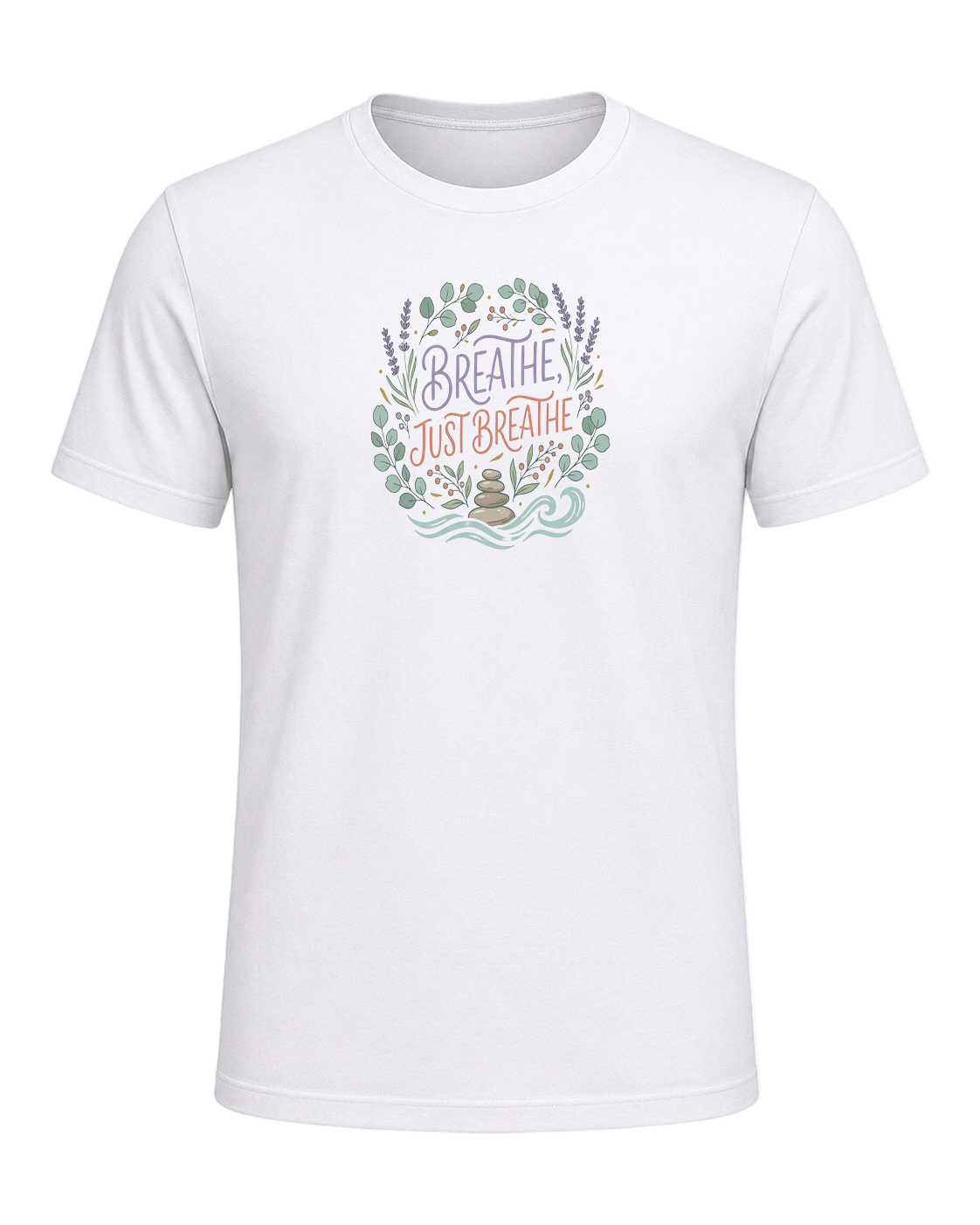 BREATHE, JUST BREATHE — White