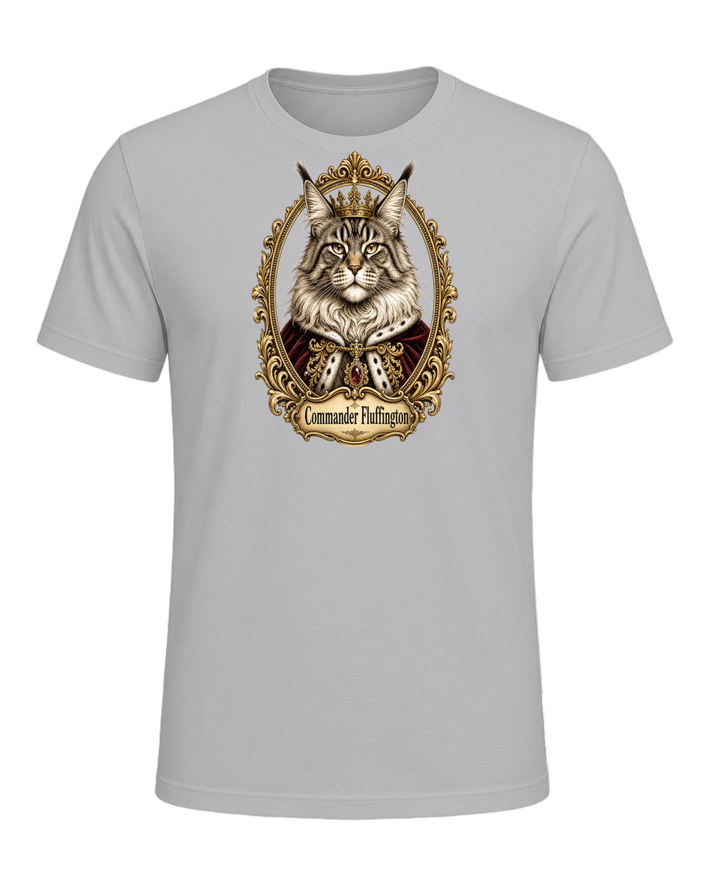 Maine Coon Royalty — Athletic Heather