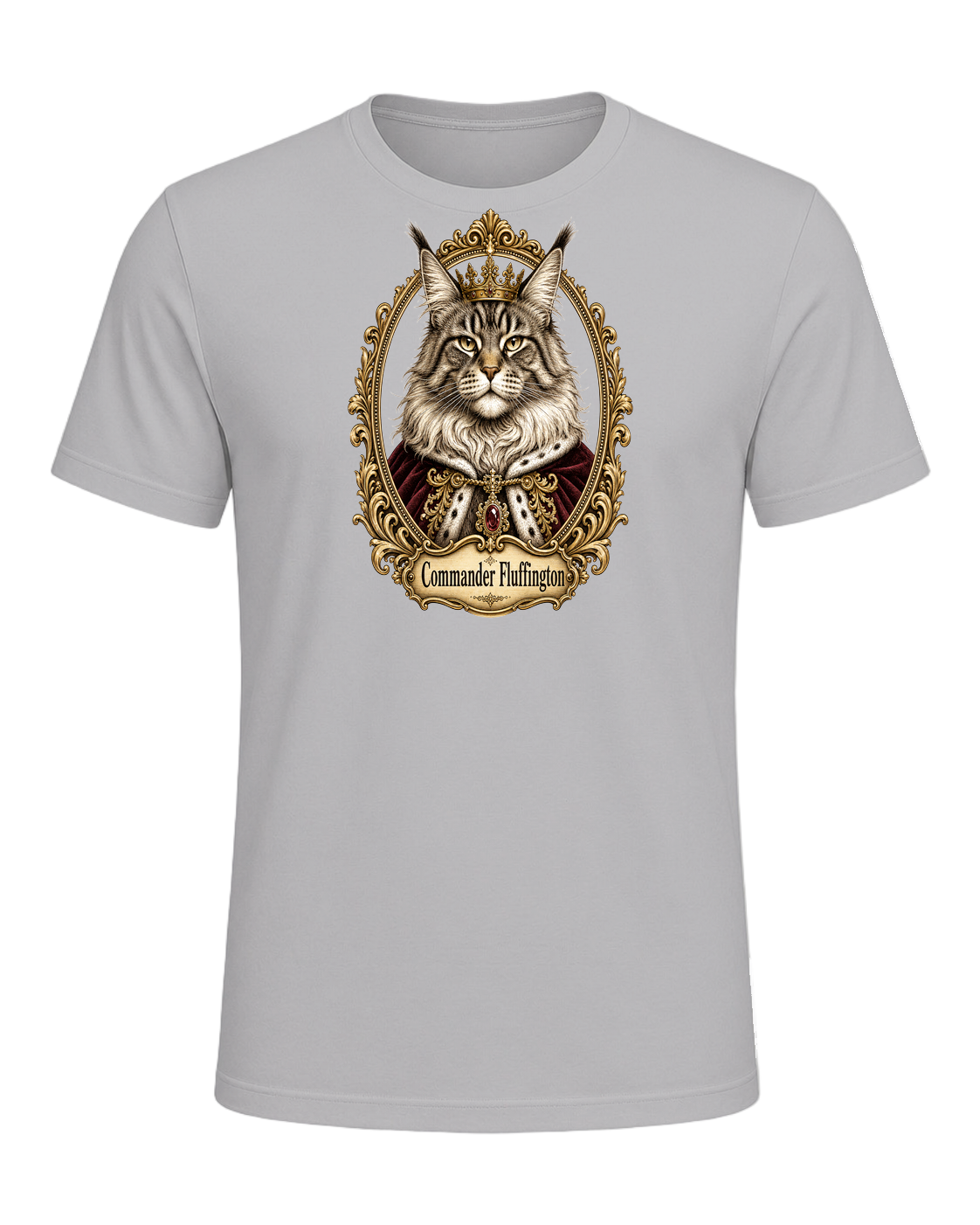 Maine Coon Royalty — Athletic Heather