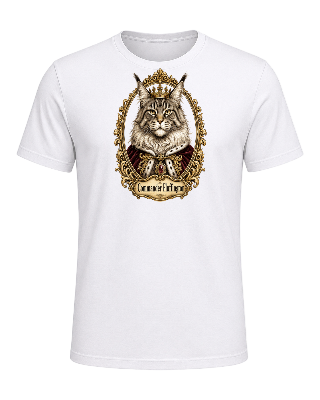 Maine Coon Royalty — White