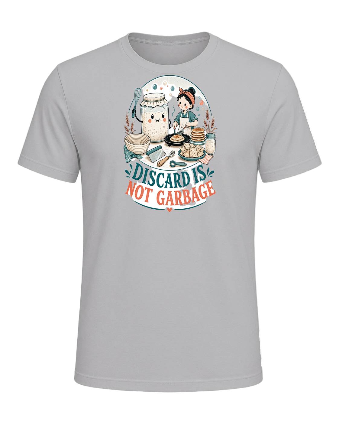 DISCARD IS NOT GARBAGE — Athletic Heather