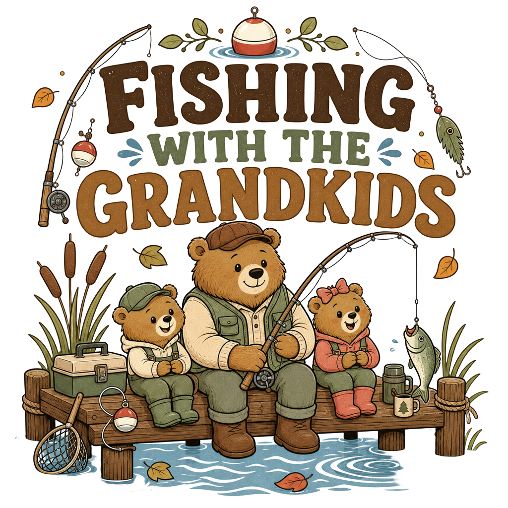 FISHING WITH THE GRANDKIDS
