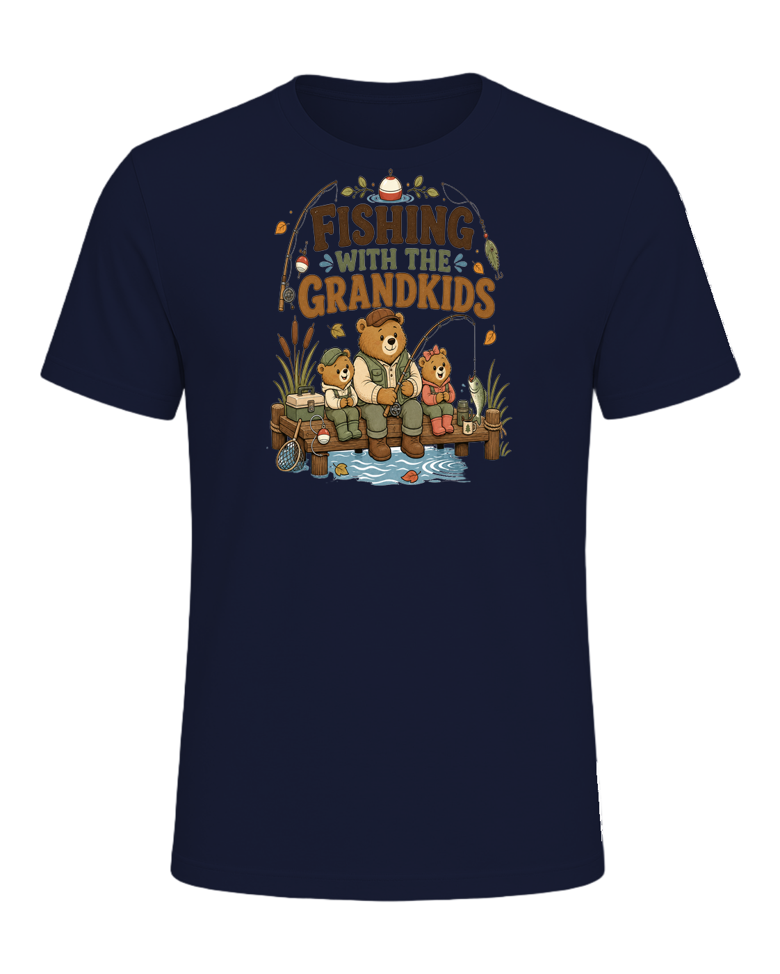 FISHING WITH THE GRANDKIDS — Navy
