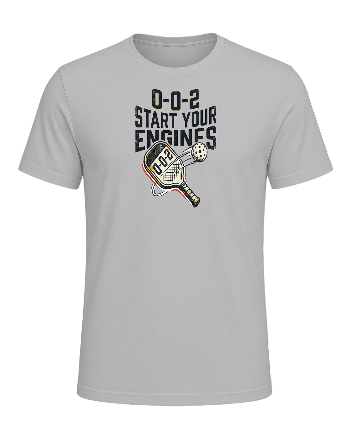 0-0-2 START YOUR ENGINES — Athletic Heather