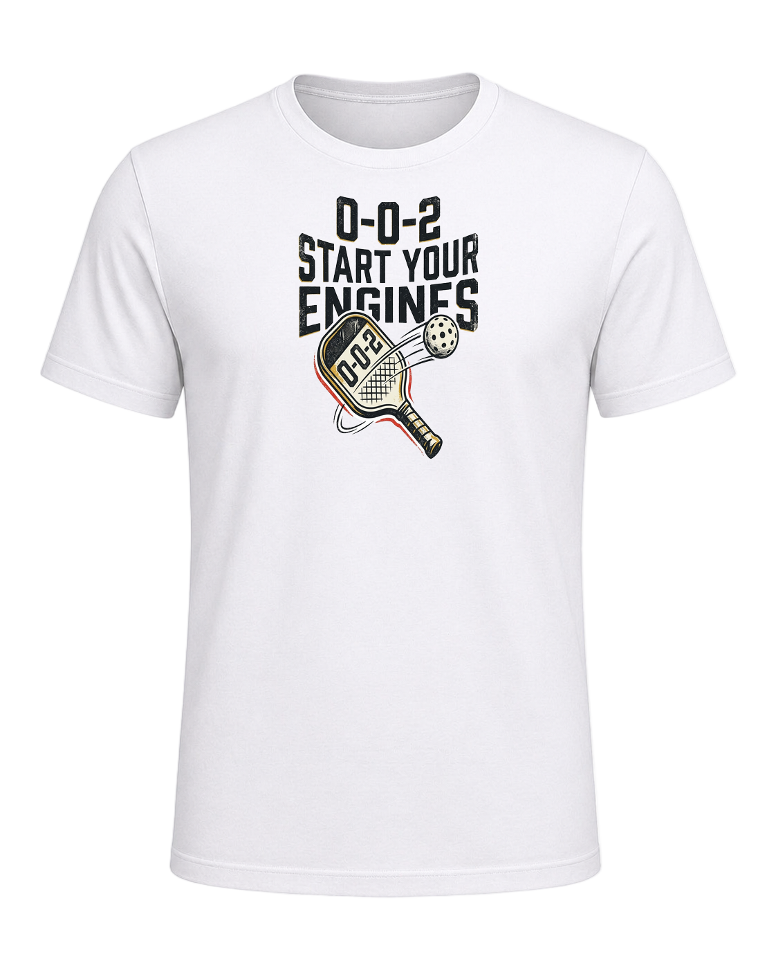 0-0-2 START YOUR ENGINES — White