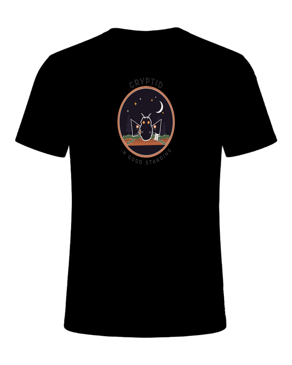 CRYPTID IN GOOD STANDING — Black