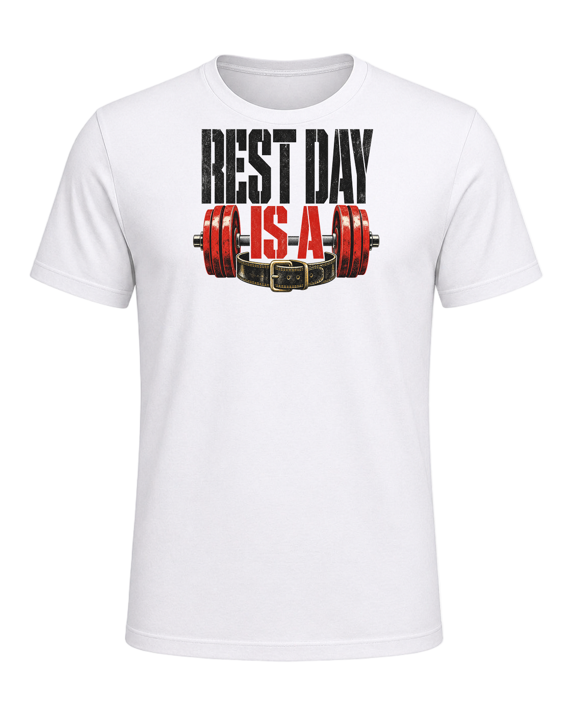 REST DAY IS A THEORY — White