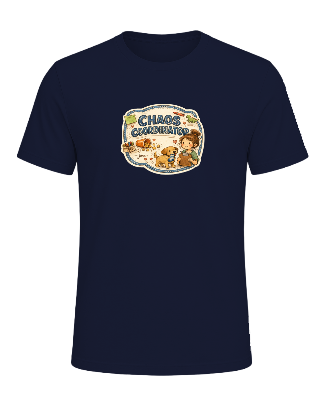 Chaos Coordinator Tee — Navy