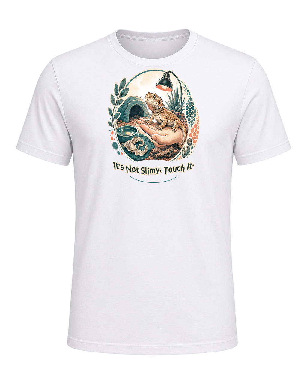 It's Not Slimy. Touch It. — White