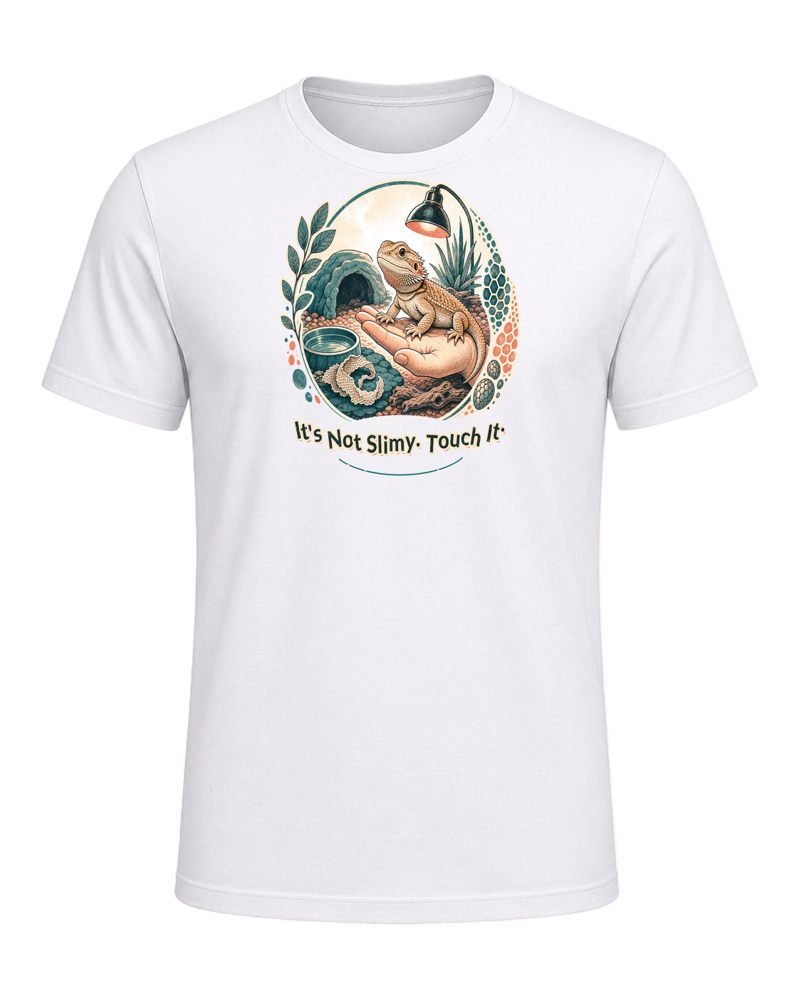 It's Not Slimy. Touch It. — White