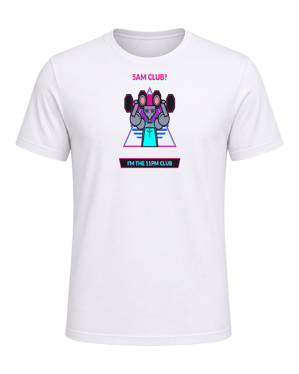 Gym Rat Night Owl — White