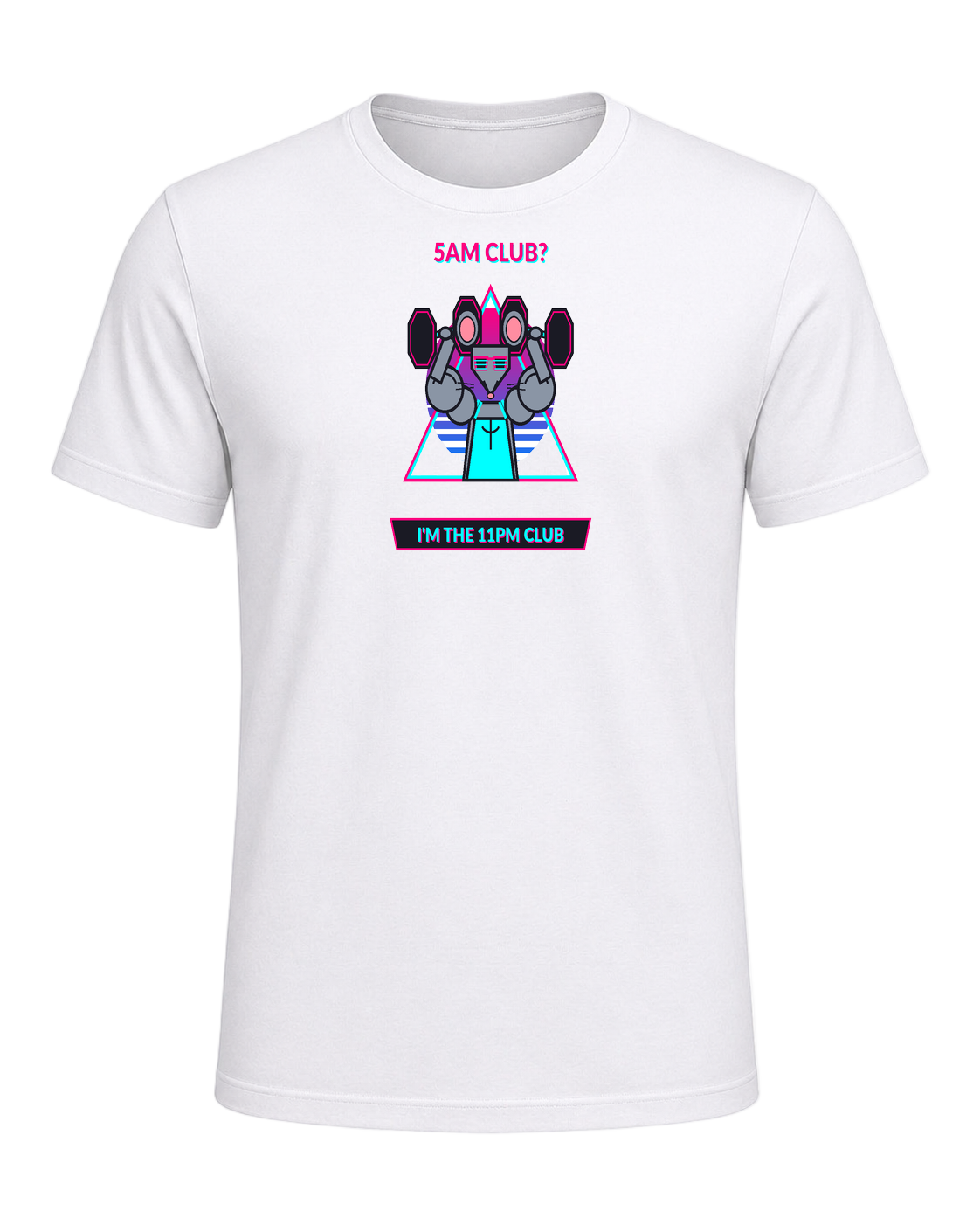 Gym Rat Night Owl — White