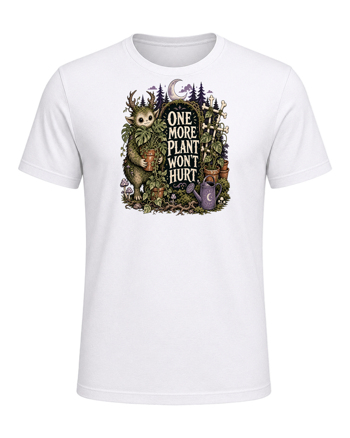 ONE MORE PLANT WON'T HURT — White