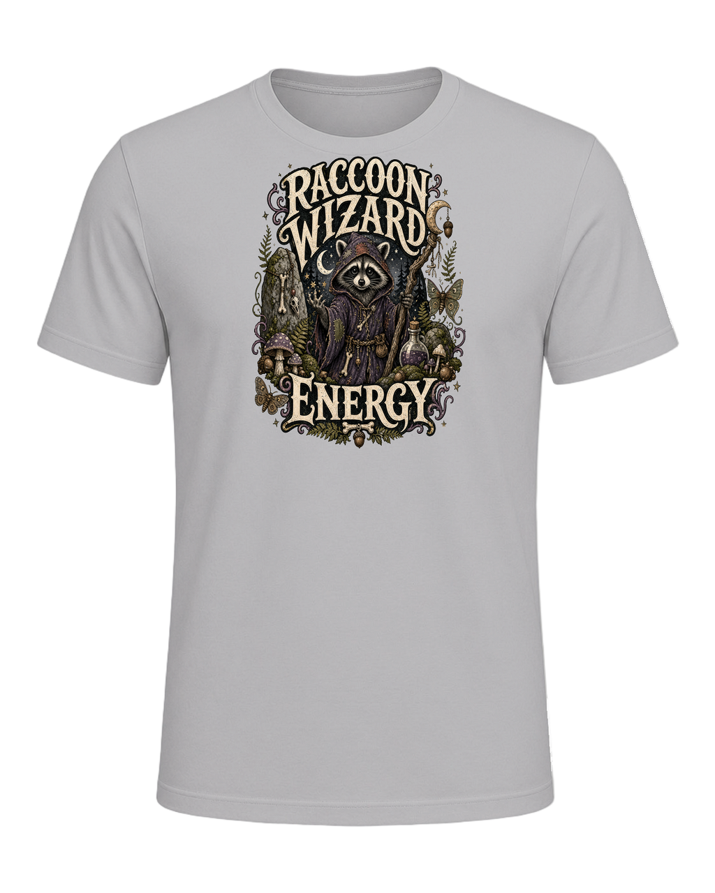 RACCOON WIZARD ENERGY — Athletic Heather