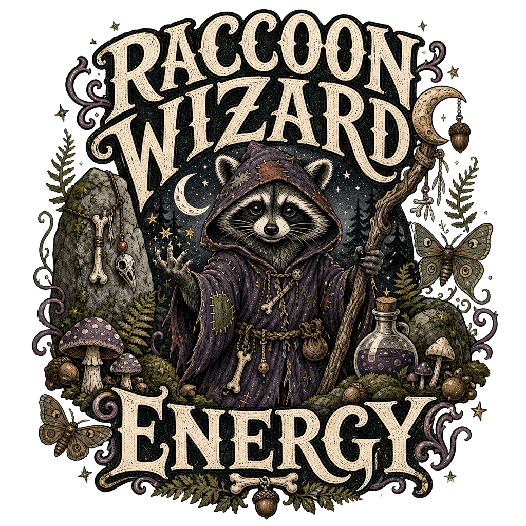 RACCOON WIZARD ENERGY