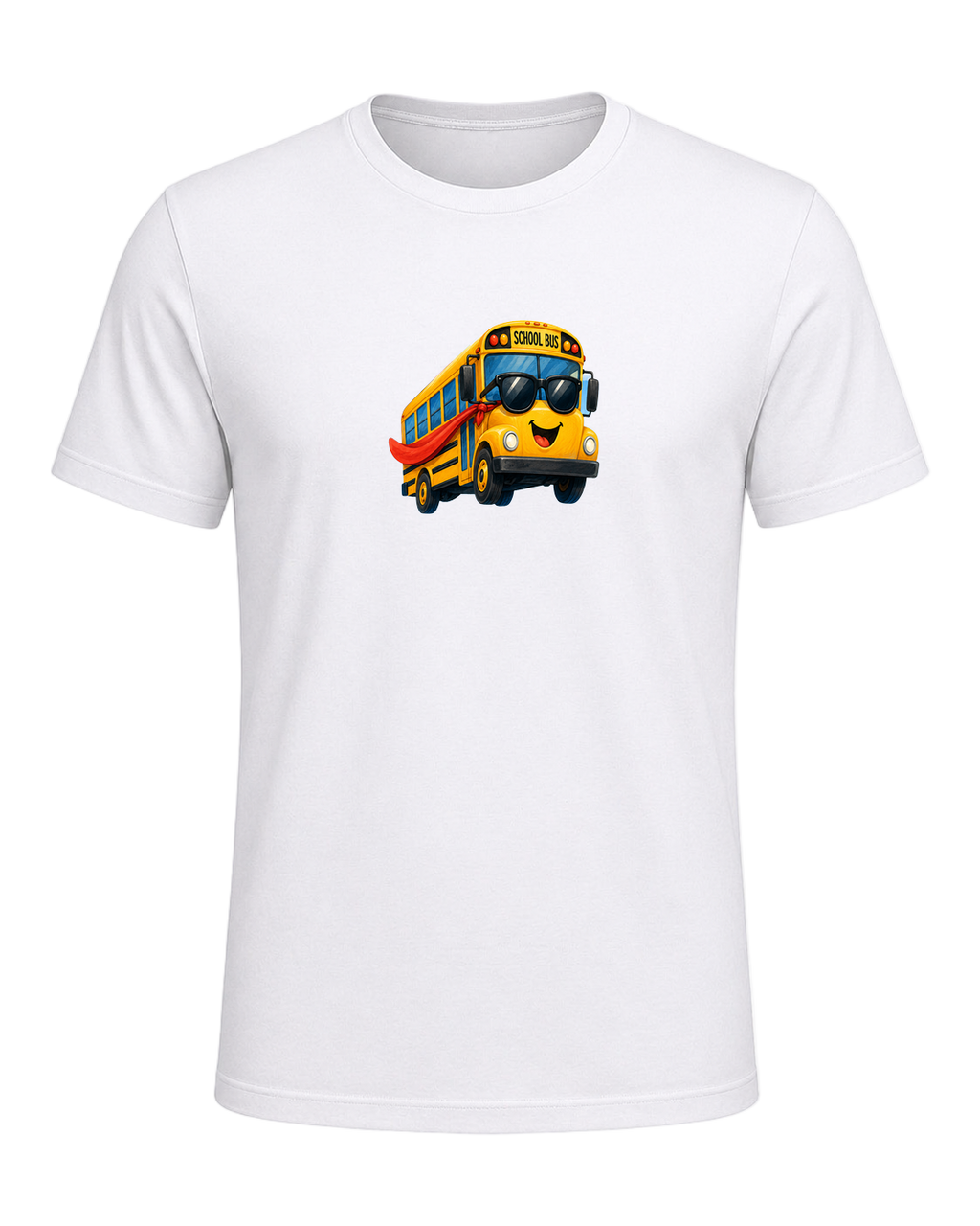 School Bus Driver — White