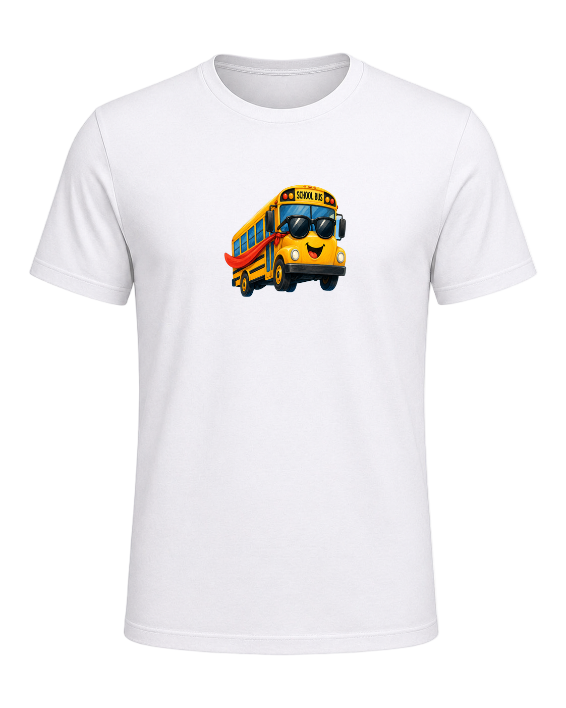 School Bus Driver — White