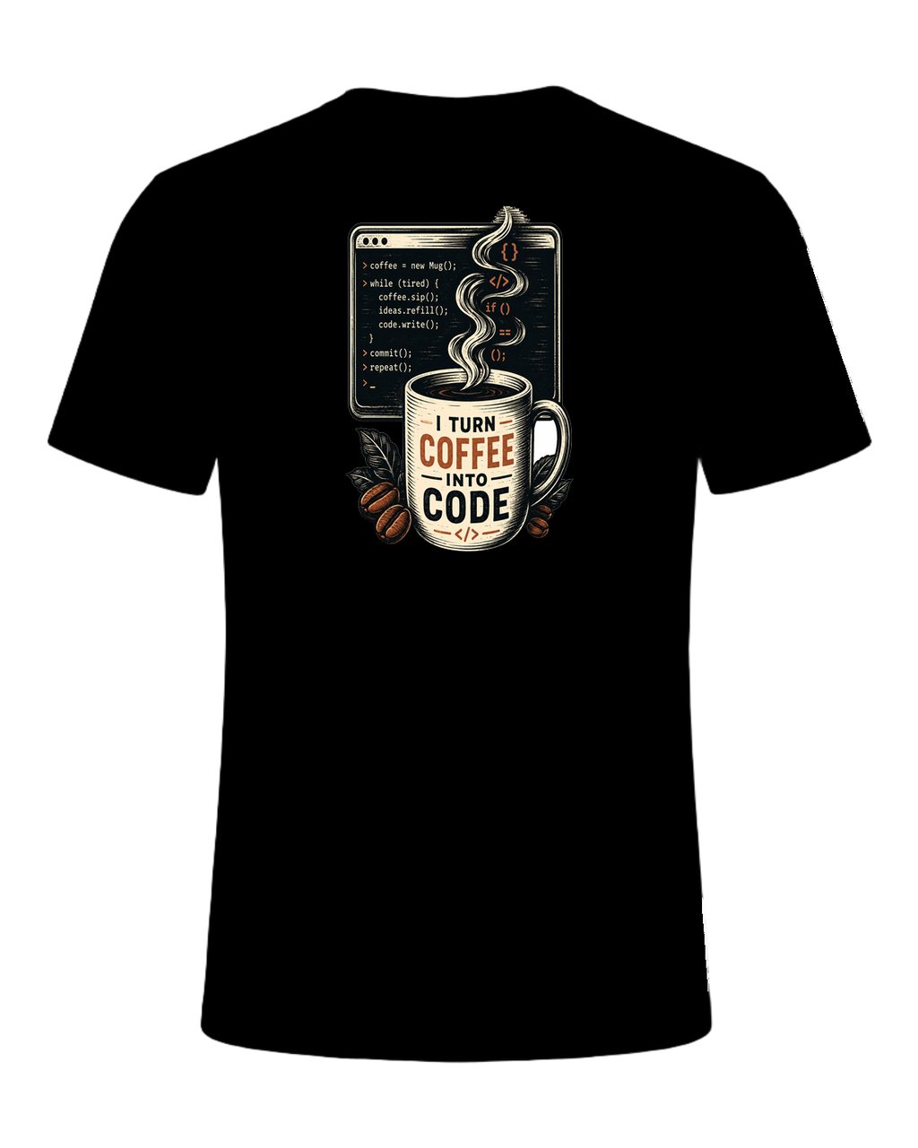 Coffee + Programmer — Black
