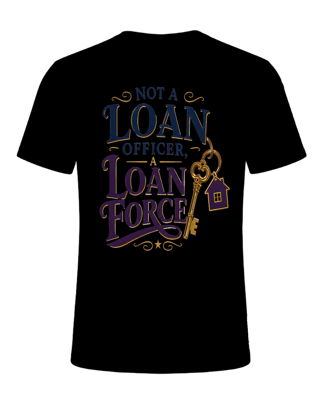 NOT A LOAN OFFICER, A LOAN FORCE — Black