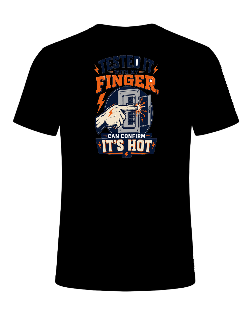 Tested it with my finger, can confirm it's hot — Black