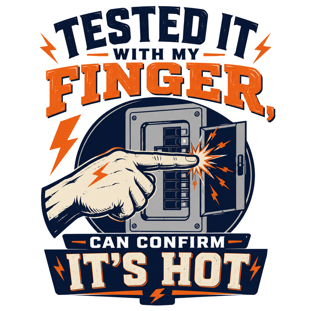 Tested it with my finger, can confirm it's hot
