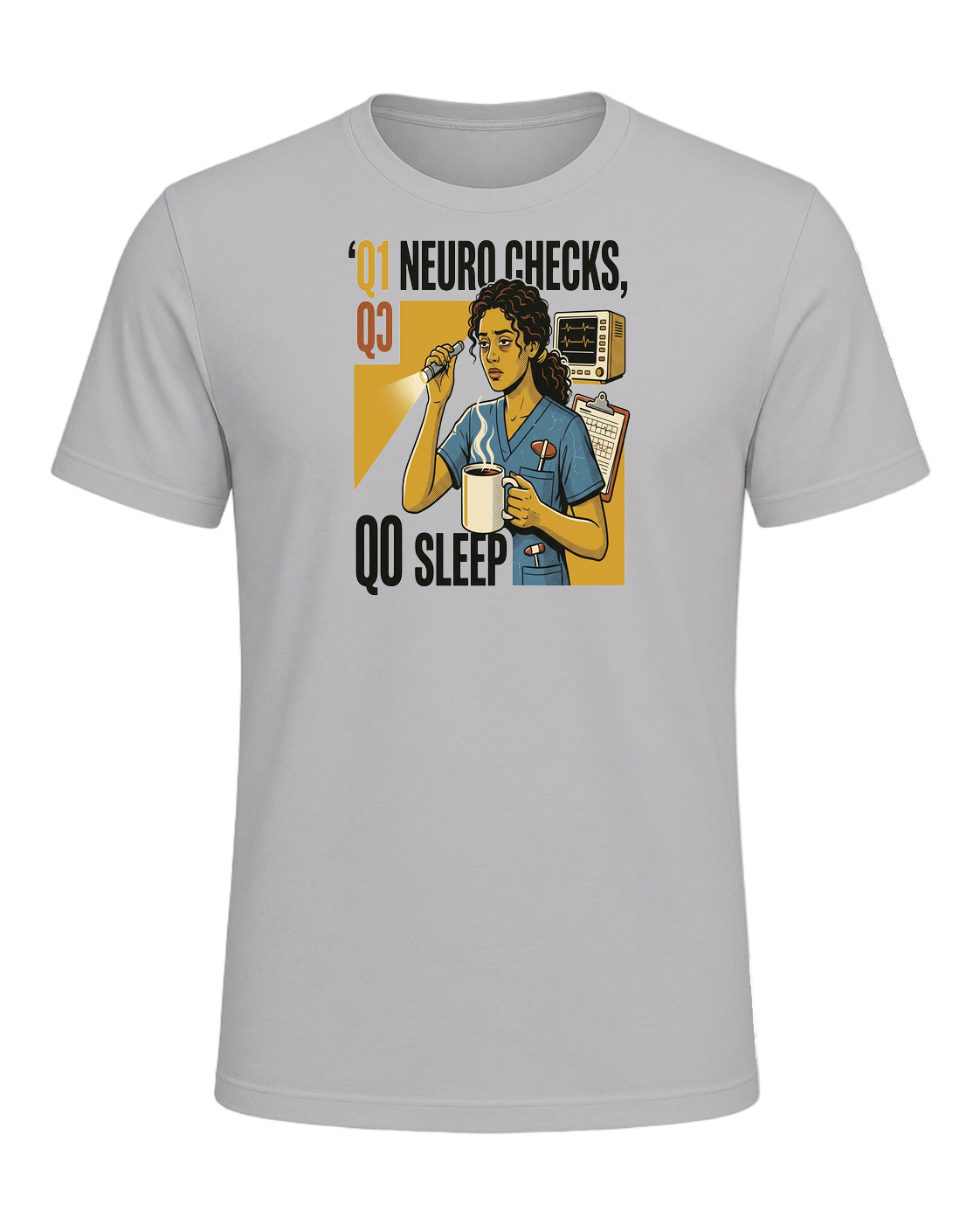 Q1 NEURO CHECKS, Q0 SLEEP — Athletic Heather