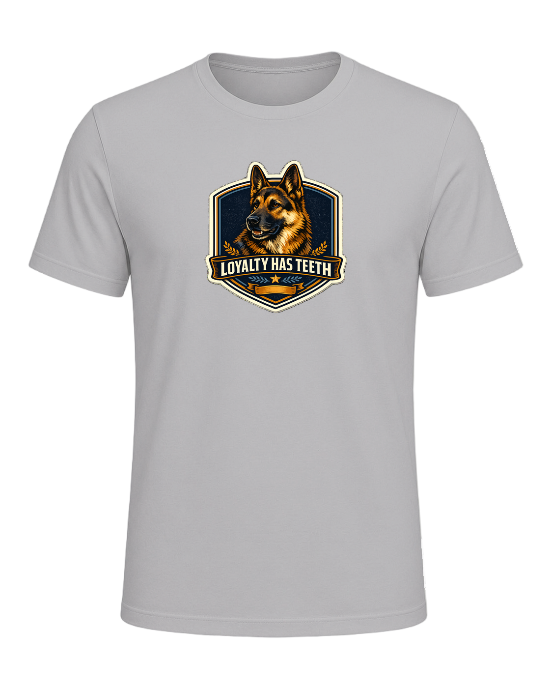Loyalty Has Teeth Tee — Athletic Heather