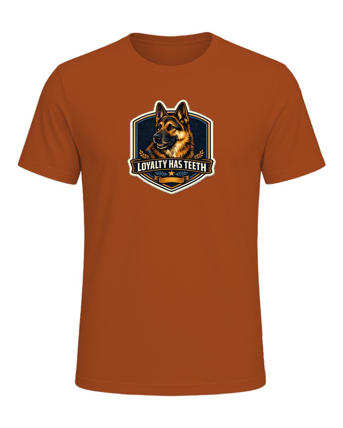 Loyalty Has Teeth Tee — Autumn