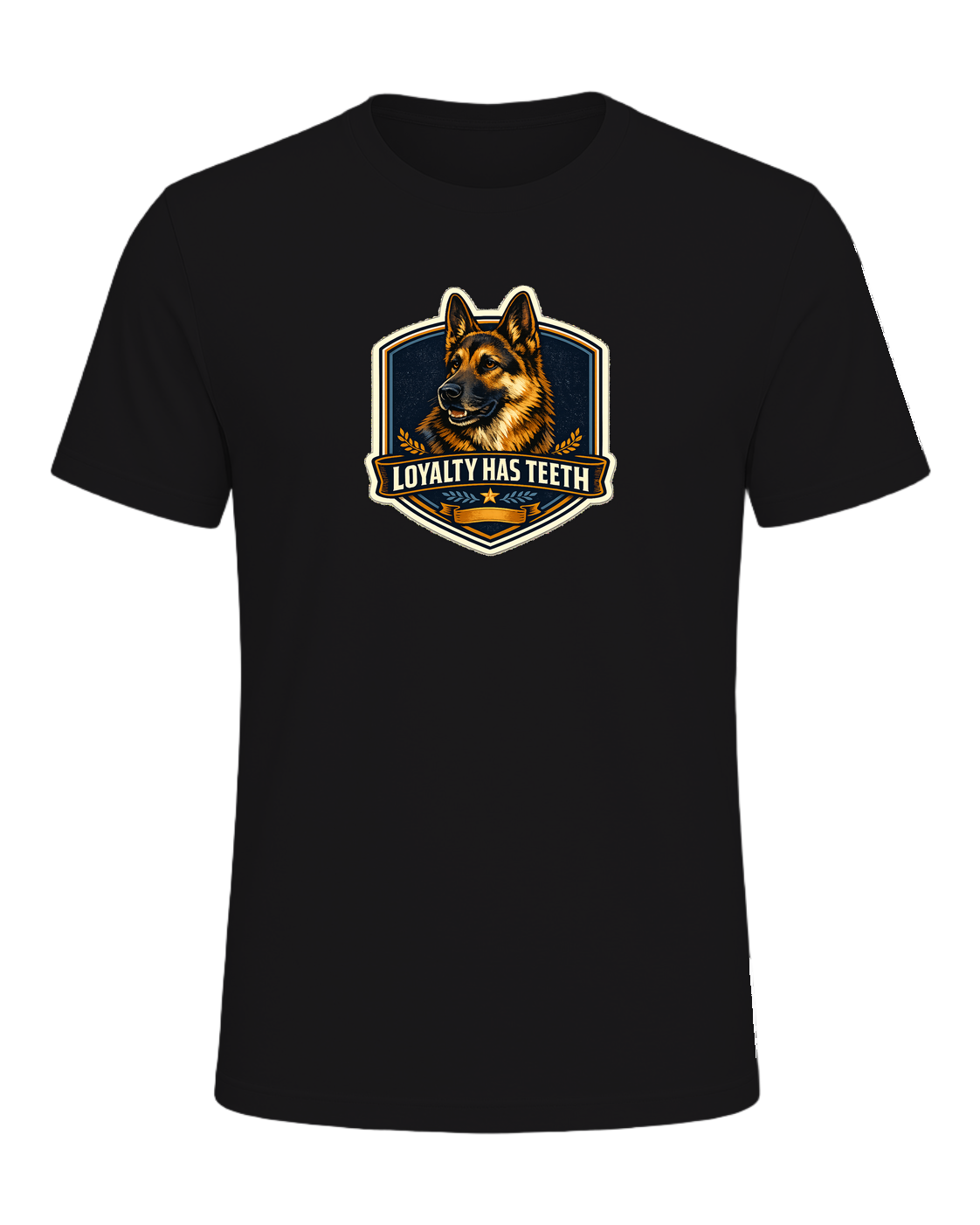 Loyalty Has Teeth Tee — Dark Grey Heather