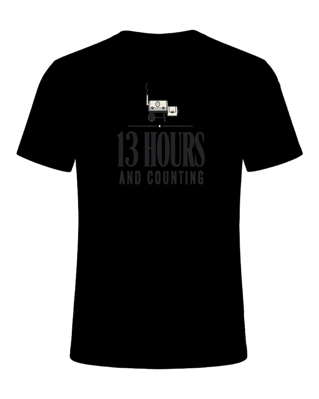 13 HOURS AND COUNTING — Black