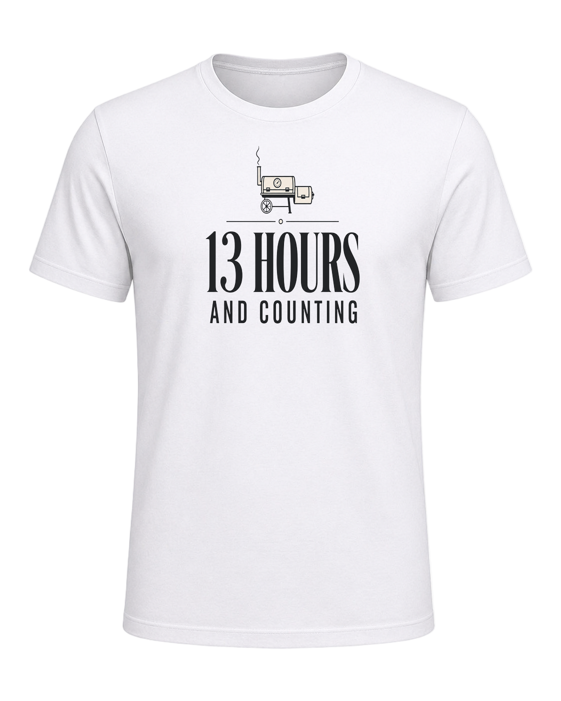 13 HOURS AND COUNTING — White