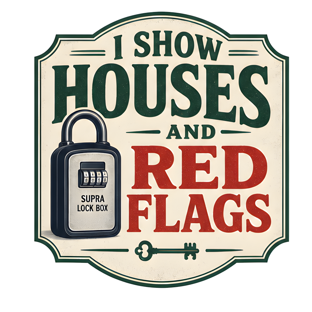 I SHOW HOUSES AND RED FLAGS